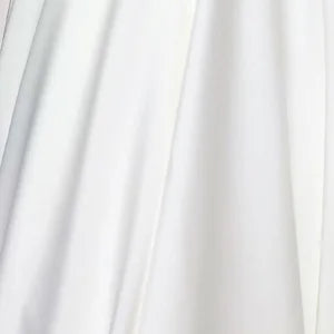 👑 Queen Rose Drapé – Robe Midi Col Rond