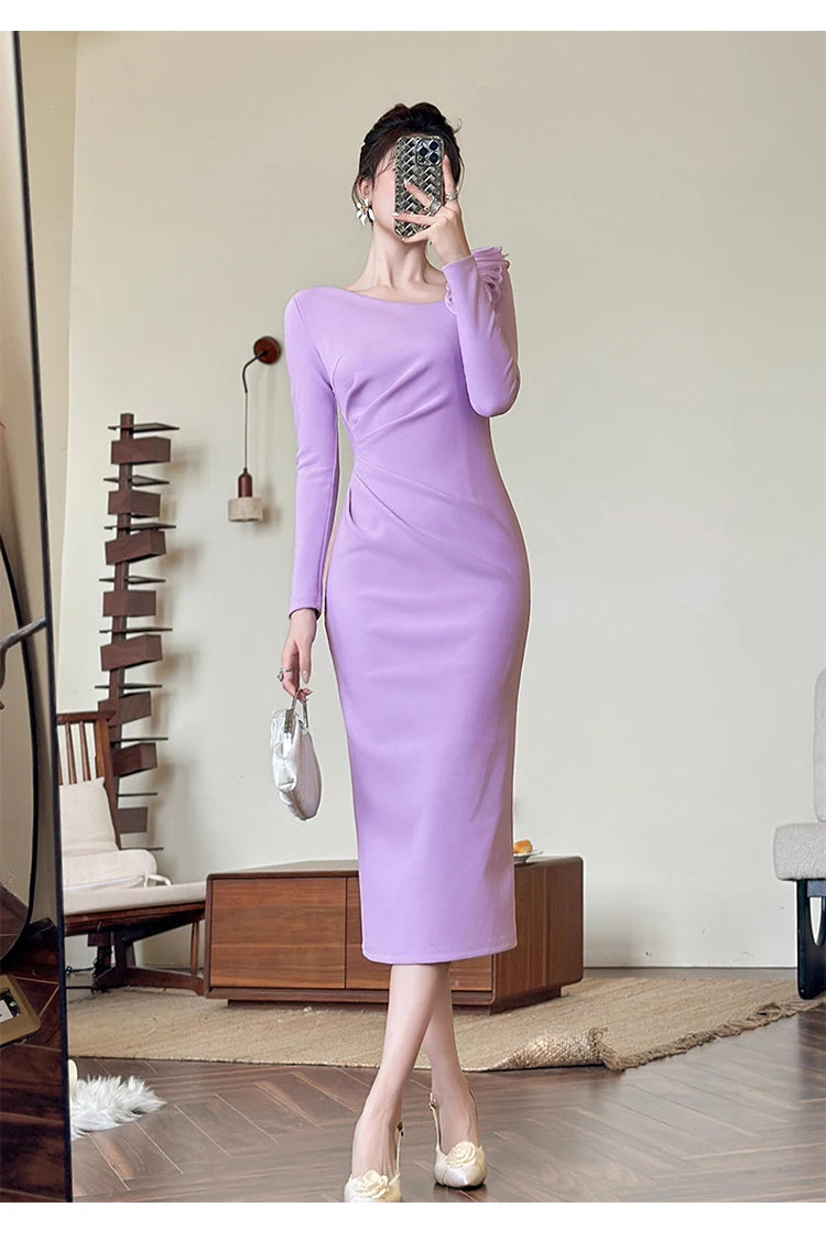 👑 Queen Fleurs 3D Midi – Bodycon Élégance