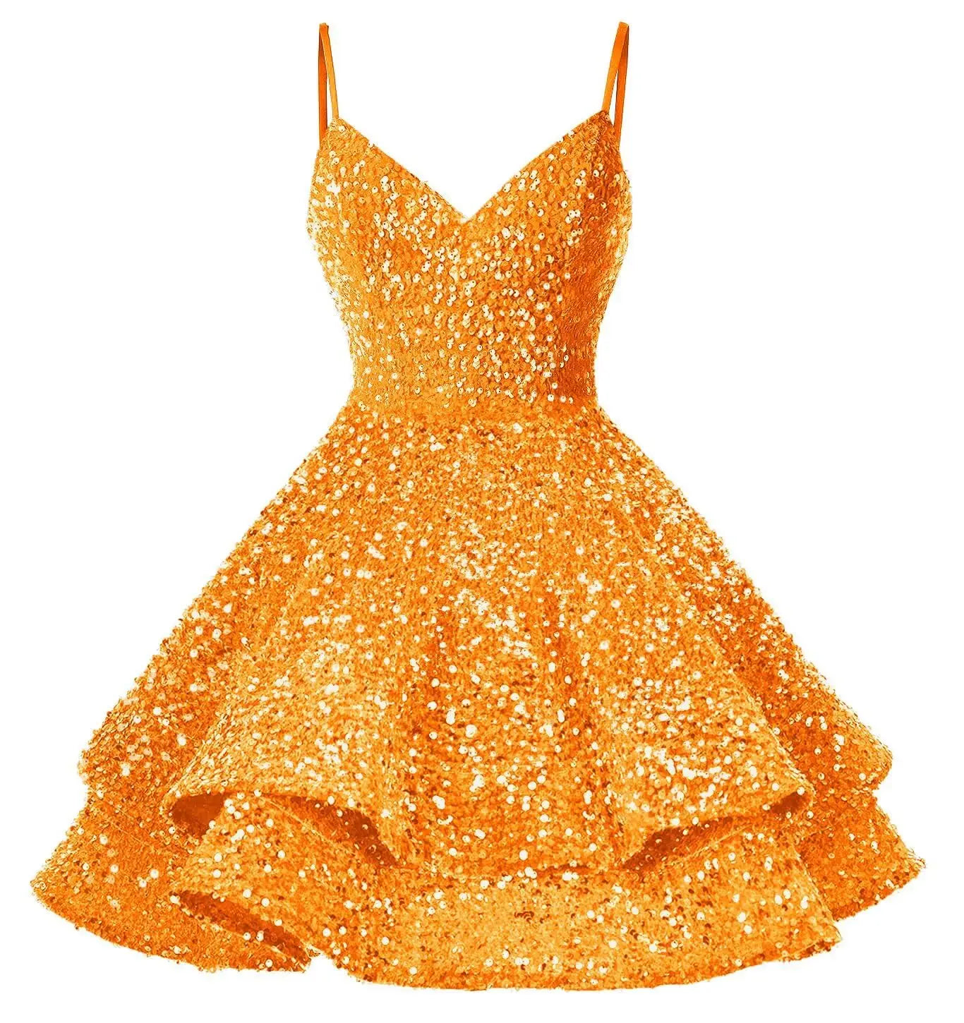 👑 QUEEN SEQUINS COL V — ROBE PROM SIGNATURE RUNWAY EDITION