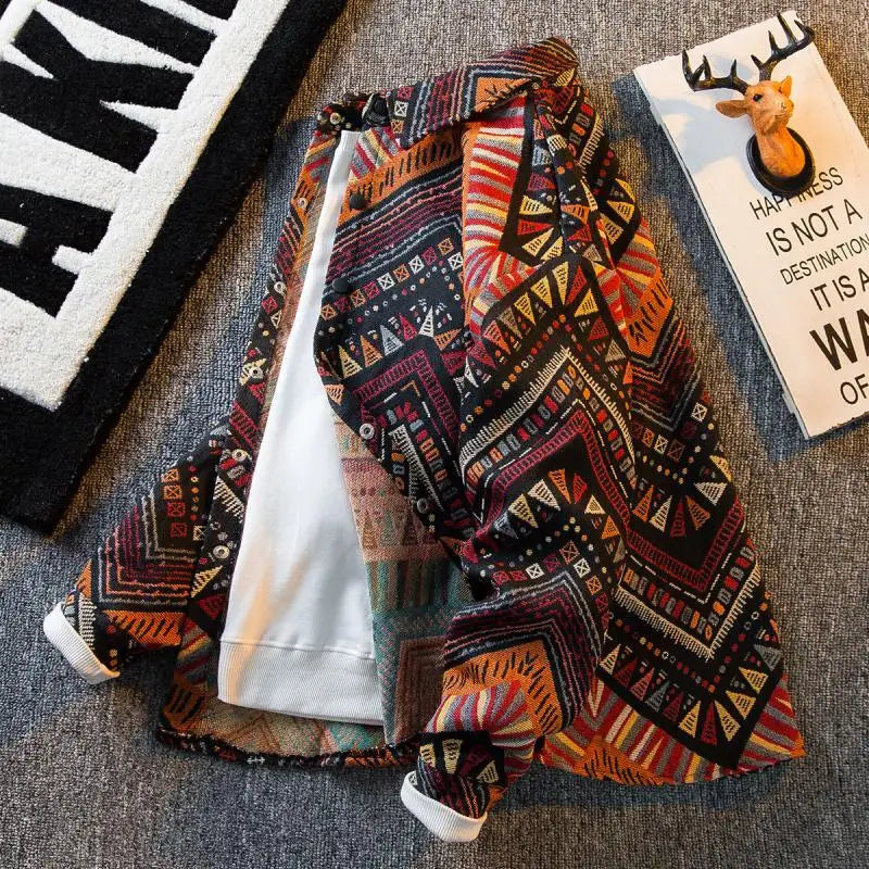 👑 KING HERITAGE SHIRT — ESSENCE ETHNIQUE EDITION