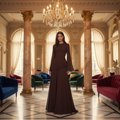 👑 QUEEN VOLANTS — ROBE FLUIDE SIGNATURE RUNWAY EDITION