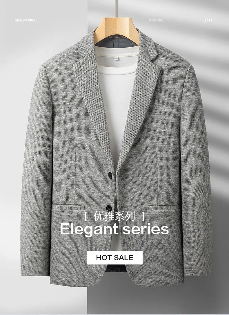 👑 KING TAILORED BLAZER — VESTE HOMME ÉLÉGANTE COUPE AJUSTÉE