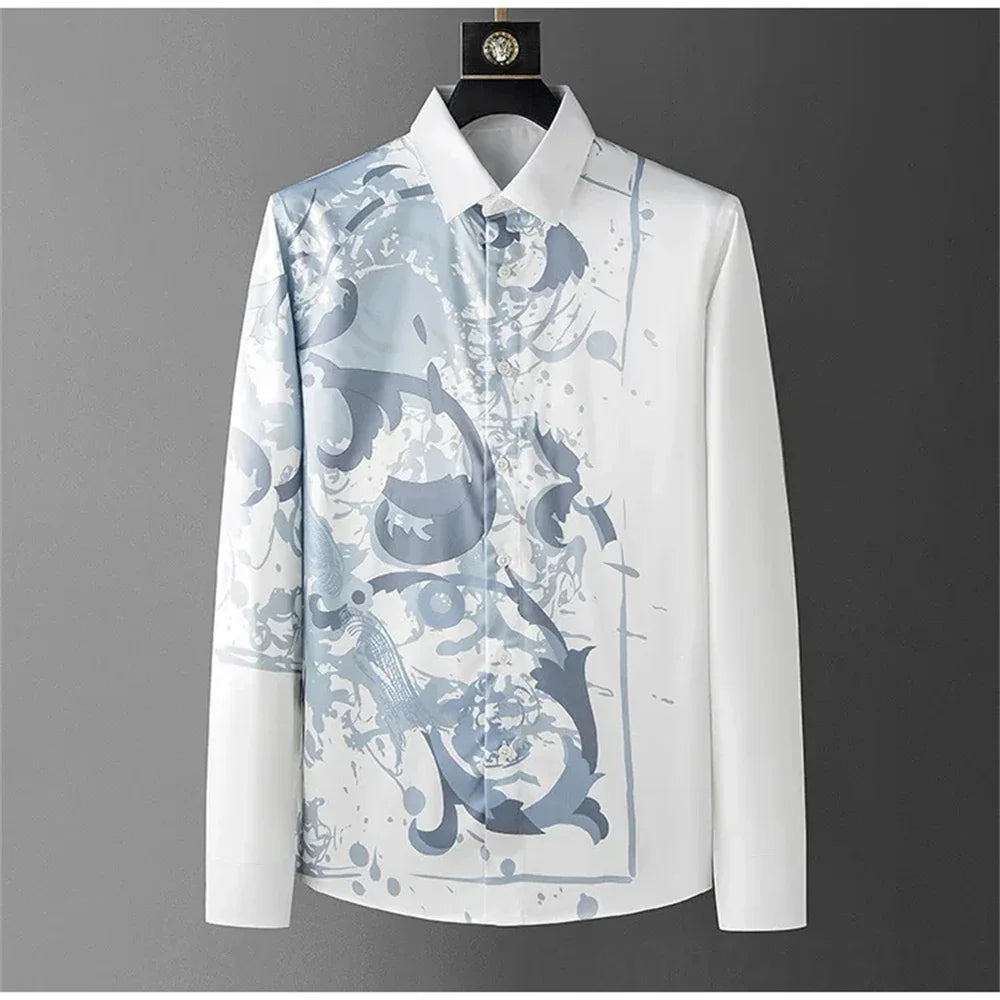 👑 KING CHEMISE IMPRIMÉE — URBAN SIGNATURE RUNWAY EDITION