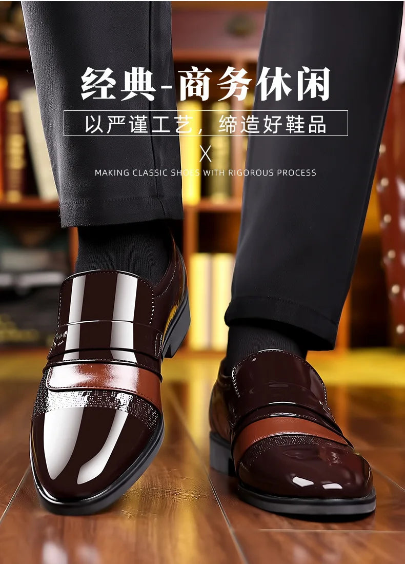 👑 Royal Brogue Retro – Oxford Sculpté Gentleman