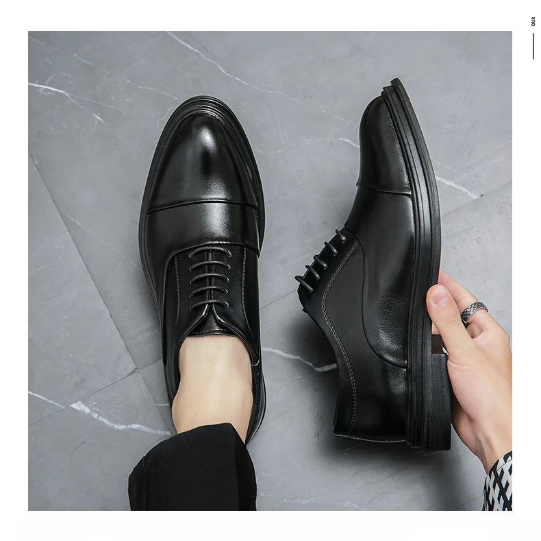 👑 King Cuir Quotidien – Derby Business Confort