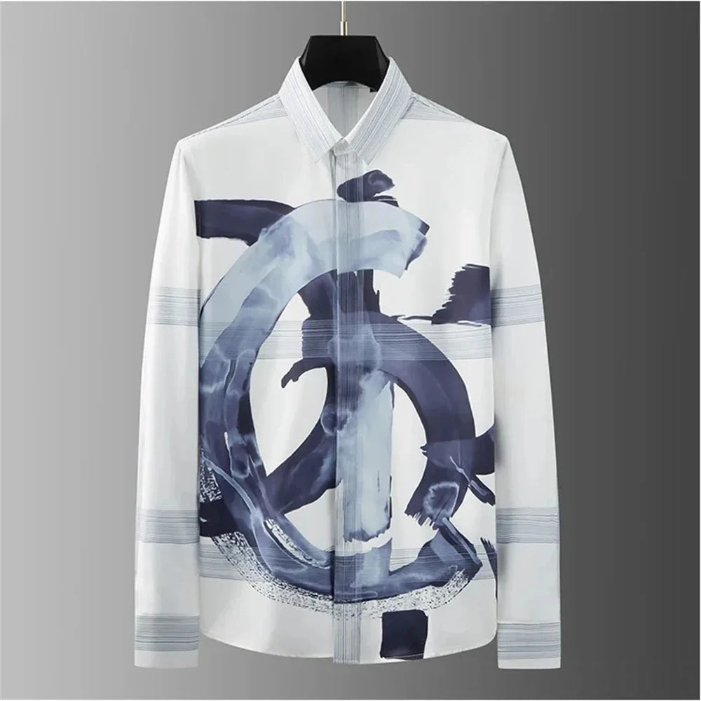 👑 KING CHEMISE IMPRIMÉE — URBAN SIGNATURE RUNWAY EDITION