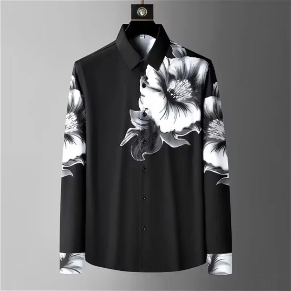 👑 KING CHEMISE IMPRIMÉE — URBAN SIGNATURE RUNWAY EDITION