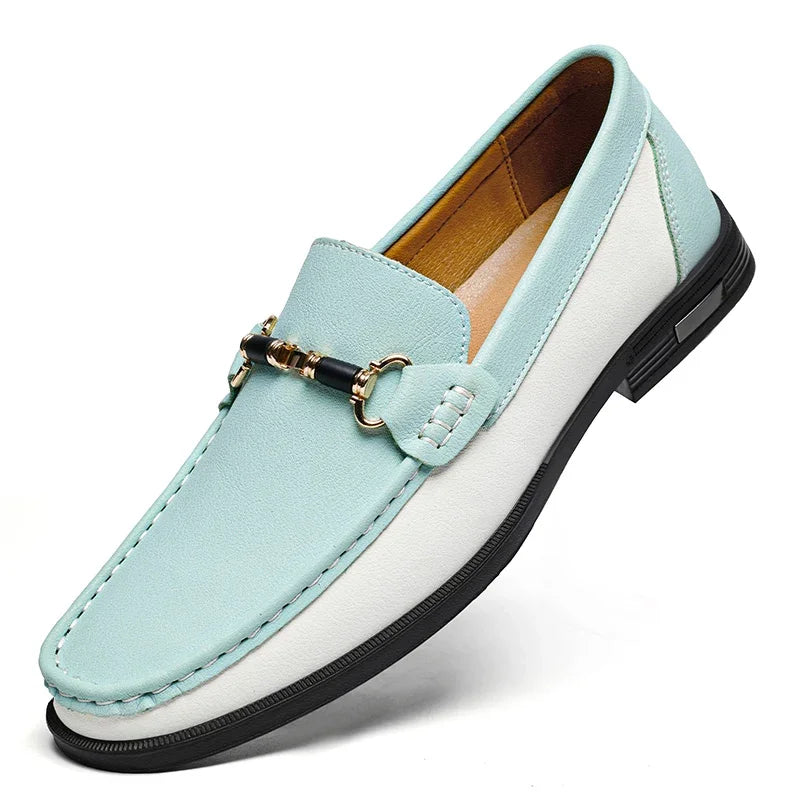 👑 King Loafer Boucle – Mocassin Cuir Premium