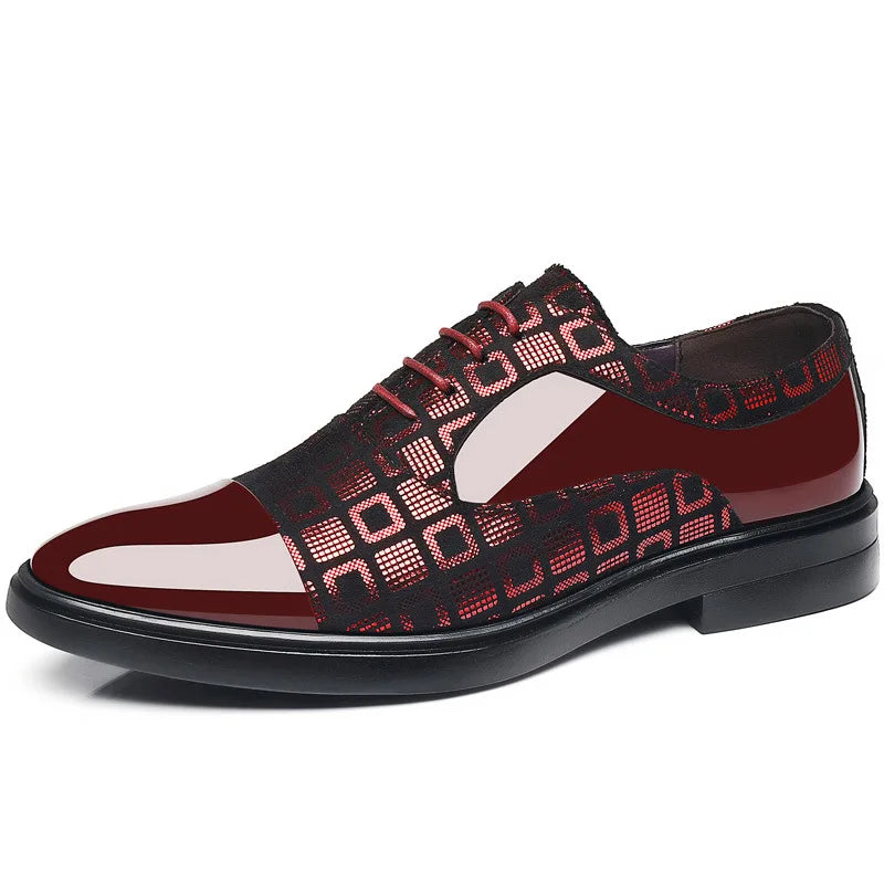 👑 Royal Business PU – Chaussure Costume Formelle