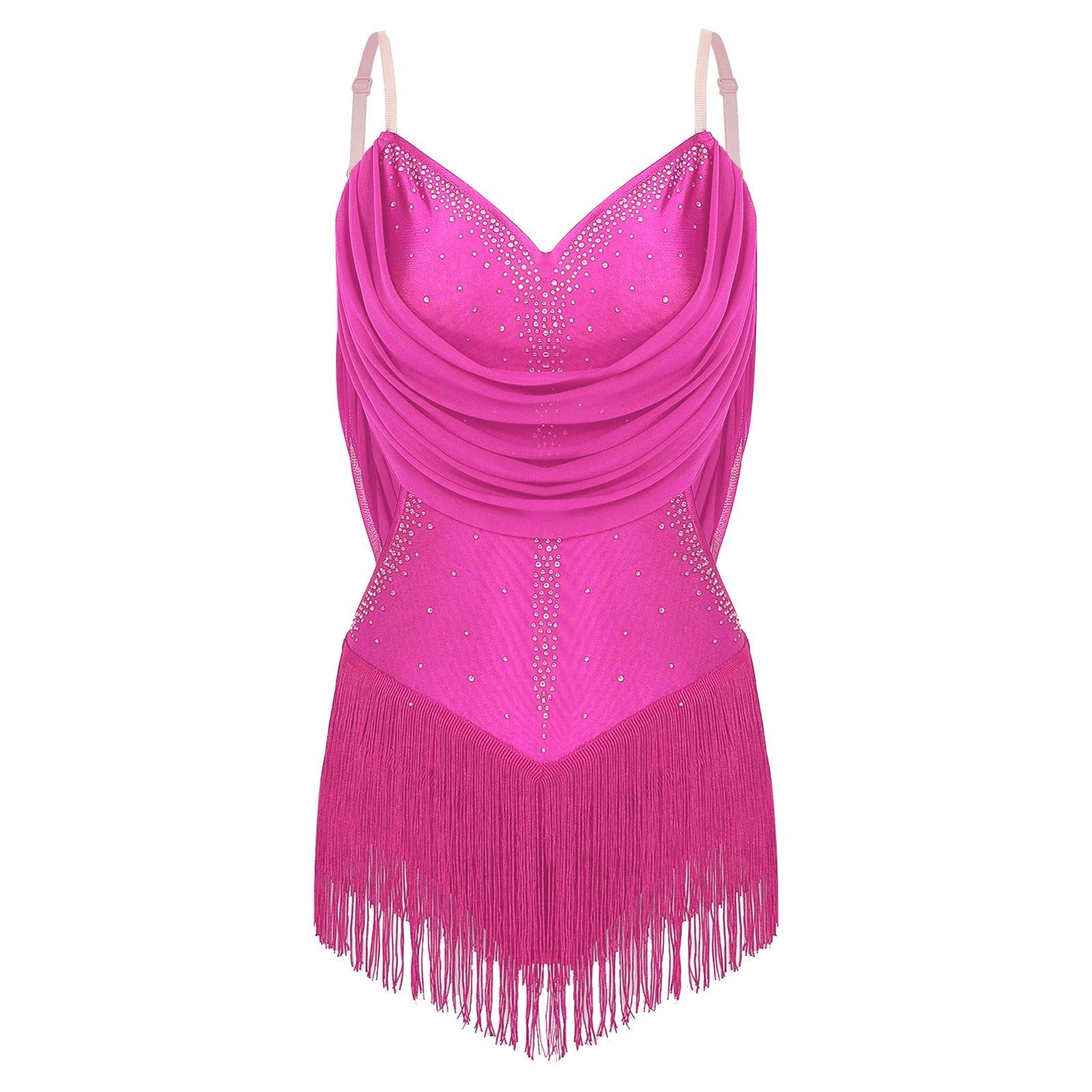 👑 QUEEN FRINGE — BODY DANSE FRANGES DRAPÉ COCKTAIL