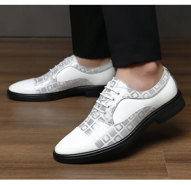 👑 Royal Business PU – Chaussure Costume Formelle