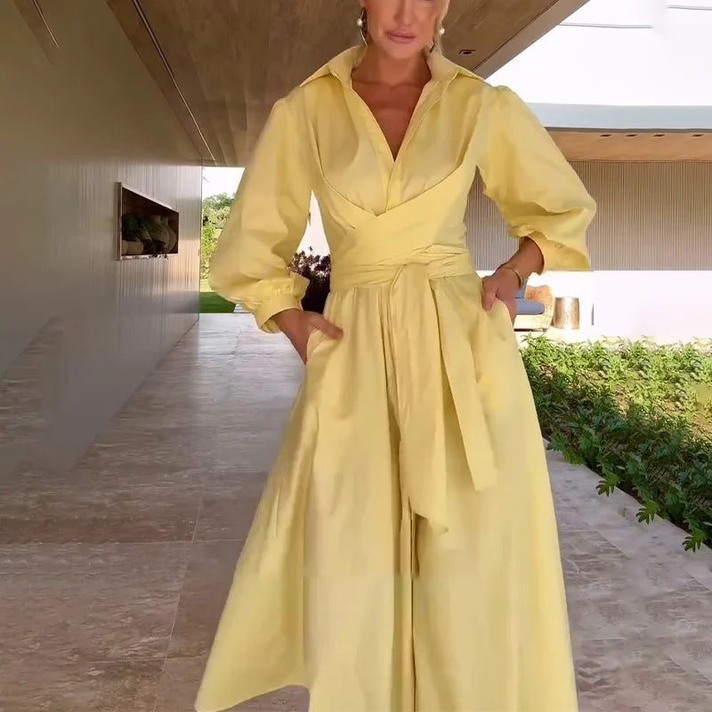 👑 Queen Robe Chemise – Éclat Soleil | Runway Edition