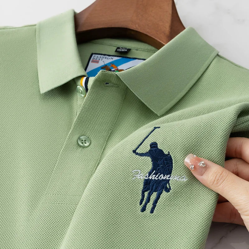 👑 KING POLO BRODÉ COTON — ESSENTIAL SUMMER RUNWAY EDITION