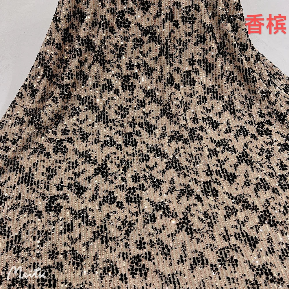 👑 KING JACQUARD SUIT — COSTUME 2 PIÈCES JACQUARD & SEQUINS COUTURE