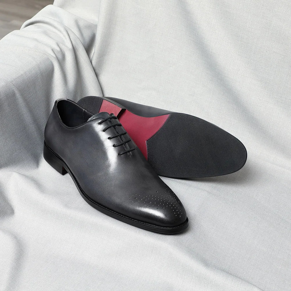 👑 Royal Oxford Artisan – Cuir Italien