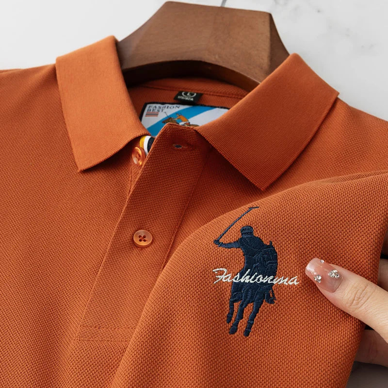 👑 KING POLO BRODÉ COTON — ESSENTIAL SUMMER RUNWAY EDITION