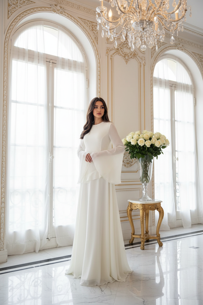 👑 QUEEN VOLANTS — ROBE FLUIDE SIGNATURE RUNWAY EDITION
