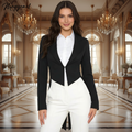 👑 QUEEN QUEUE-DE-PIE BLAZER — TUXEDO VINTAGE SIGNATURE RUNWAY EDITION