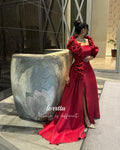 👑 QUEEN PRESTIGE — ROBE SATIN COL CARRÉ LONGUE
