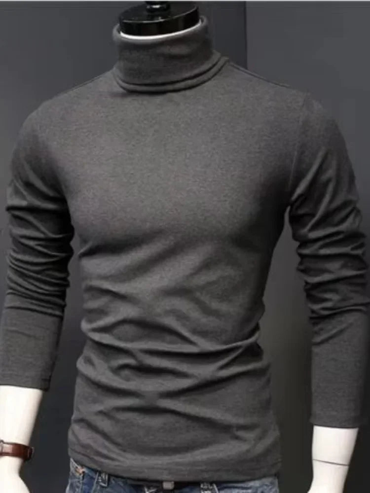 👑 KING TURTLENECK — COL ROULÉ SLIM FIT SIGNATURE