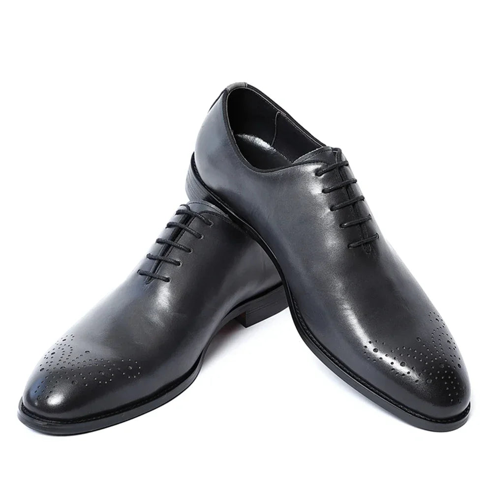 👑 Royal Oxford Artisan – Cuir Italien