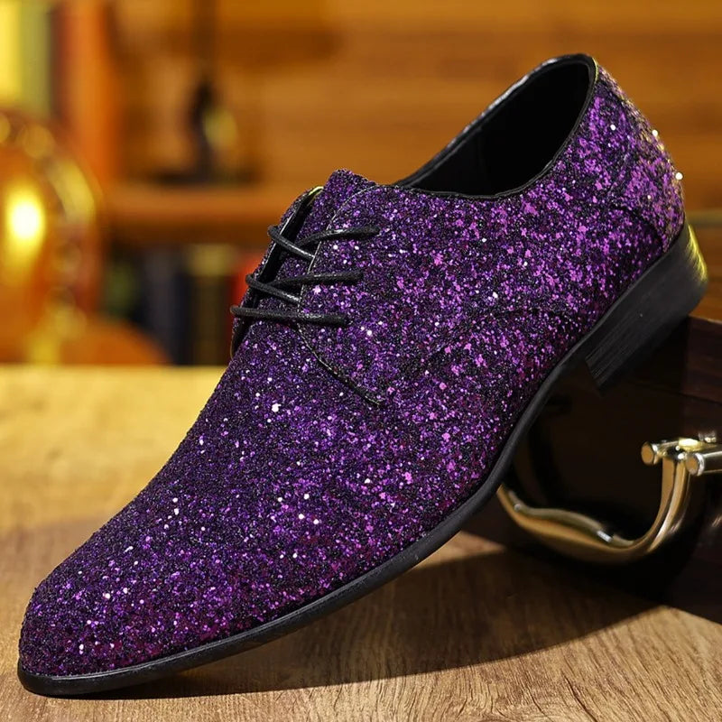 👑 Royal Sequins Or & Argent – Oxford Mariage