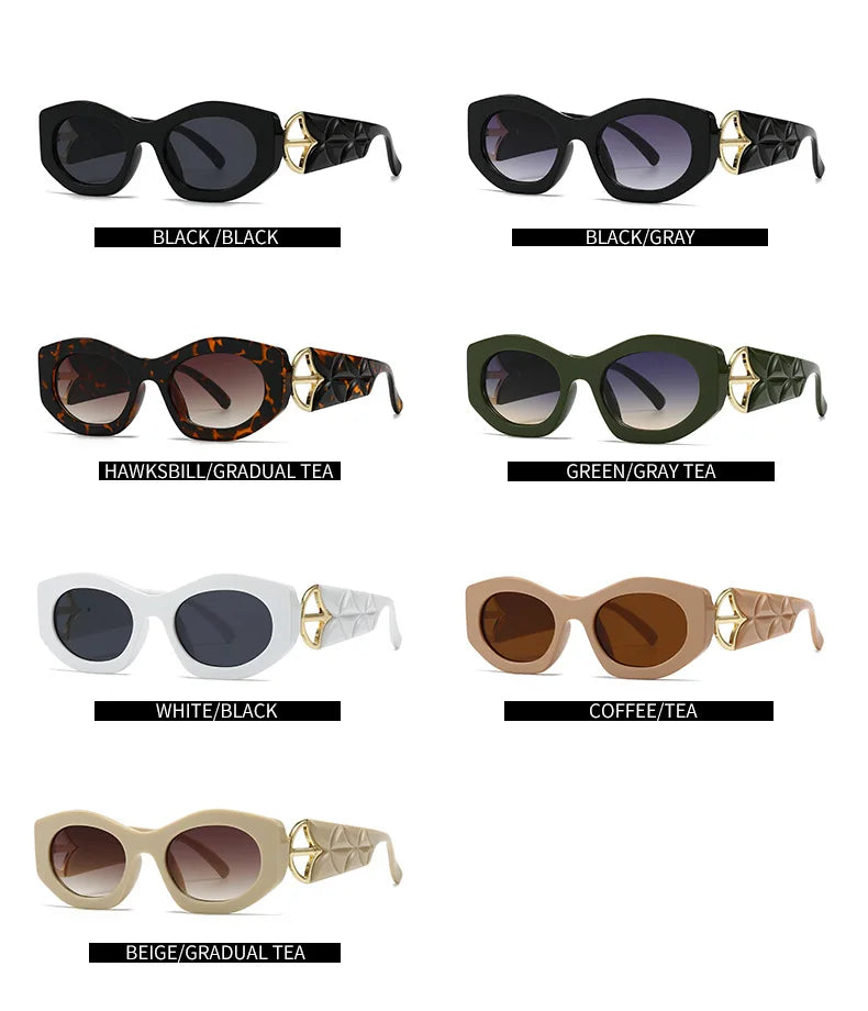 👑 ROYAL ACCESSORIES — LUXURY DETAILS LUNETTES SOLEIL SIGNATURE — STYLE VINTAGE UNISEXE