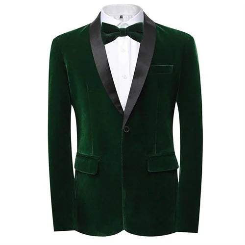 👑 KING BLAZER — VESTE HOMME VELOURS DORÉ STYLE ANGLAIS