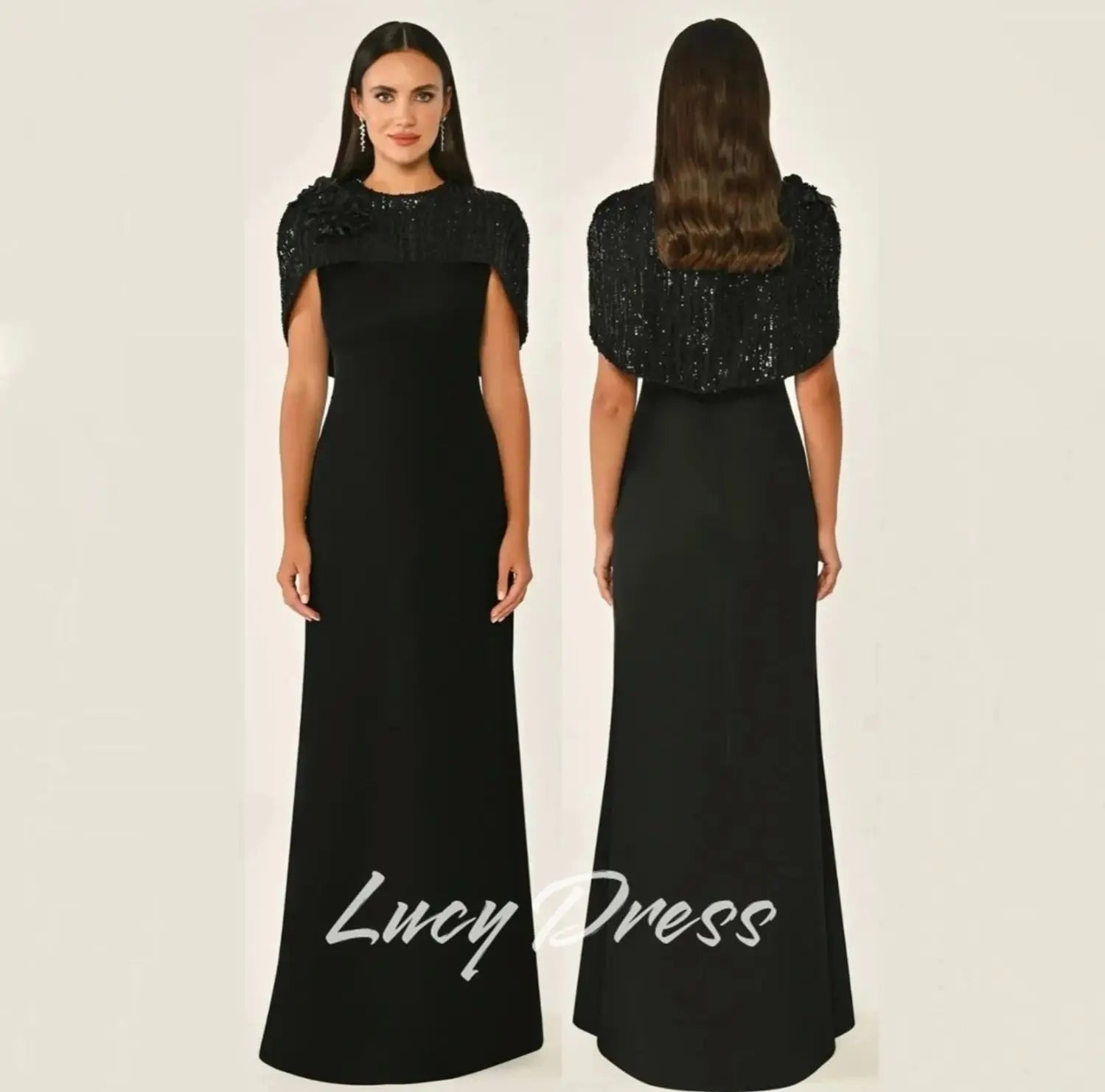 👑 QUEEN EVENING LUXE — ROBE DE SOIRÉE SUR MESURE SIGNATURE