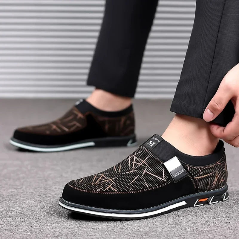 👑 King Slip-On Loafer – Mocassin Business Classique