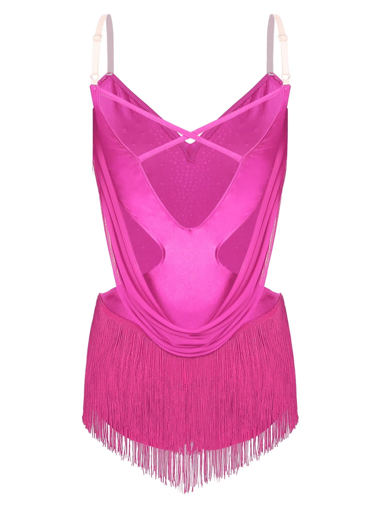 👑 QUEEN FRINGE — BODY DANSE FRANGES DRAPÉ COCKTAIL