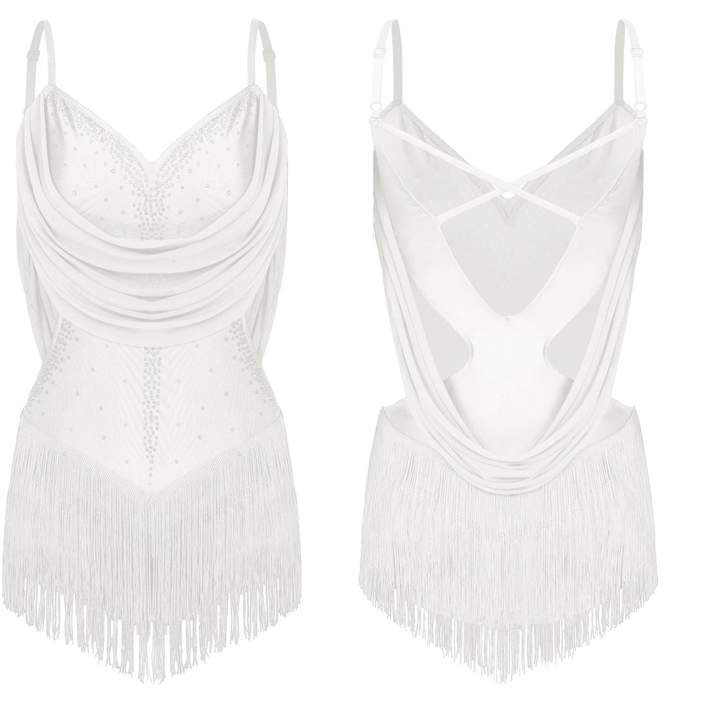 👑 QUEEN FRINGE — BODY DANSE FRANGES DRAPÉ COCKTAIL