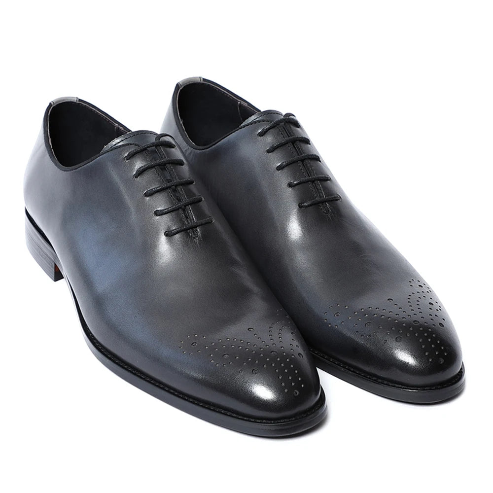 👑 Royal Oxford Artisan – Cuir Italien