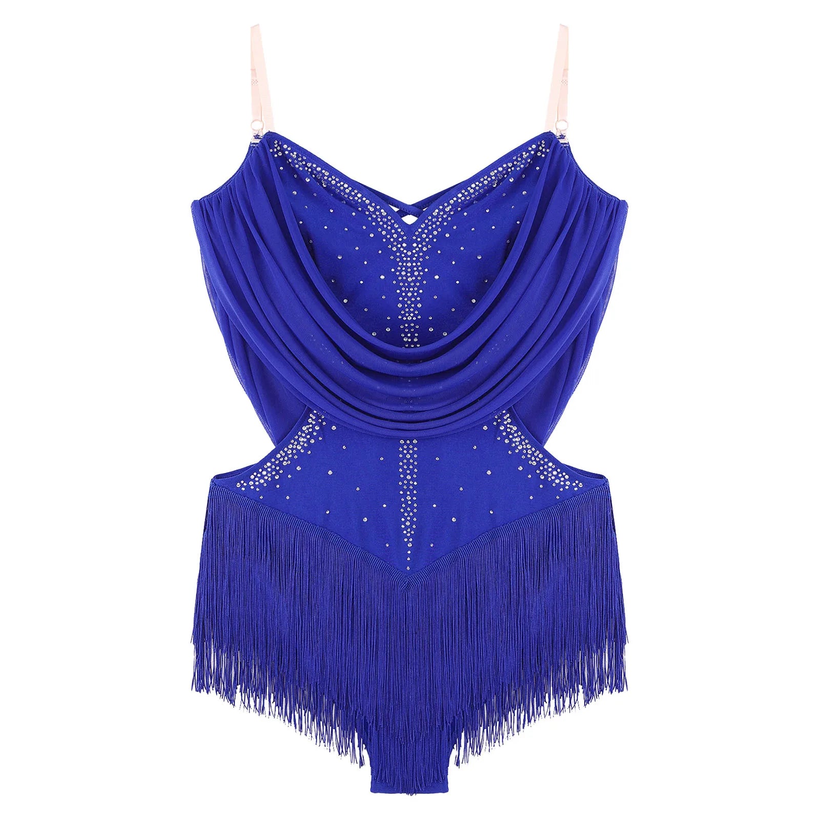 👑 QUEEN FRINGE — BODY DANSE FRANGES DRAPÉ COCKTAIL
