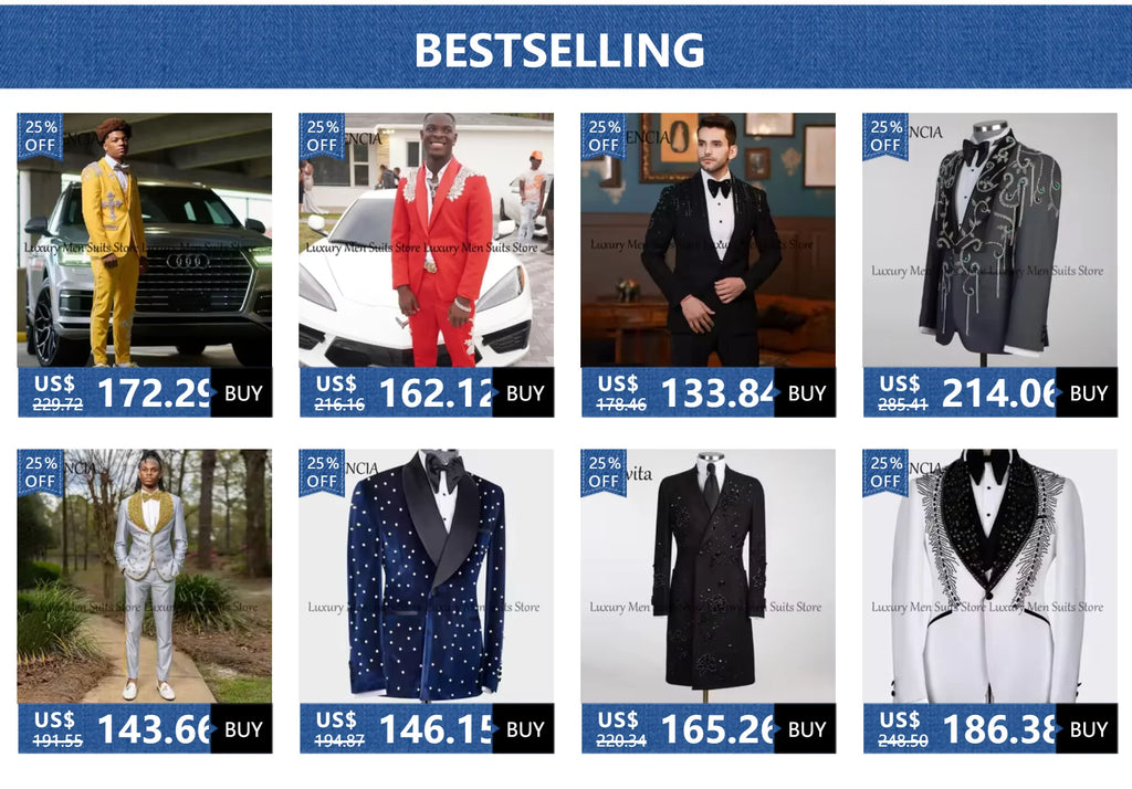 👑 KING CEREMONY SUIT — COSTUME SIGNATURE HOMME ÉLÉGANCE CÉRÉMONIE