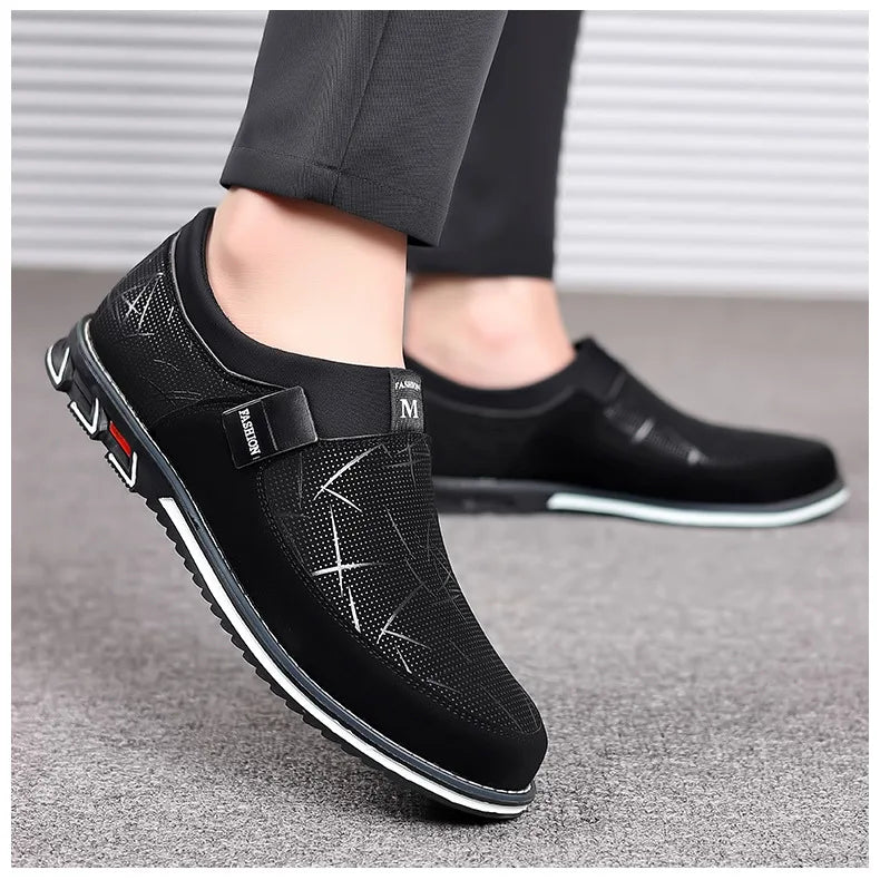 👑 King Slip-On Loafer – Mocassin Business Classique