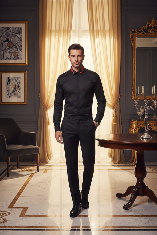 👑 KING CHEMISE IMPRIMÉE — URBAN SIGNATURE RUNWAY EDITION