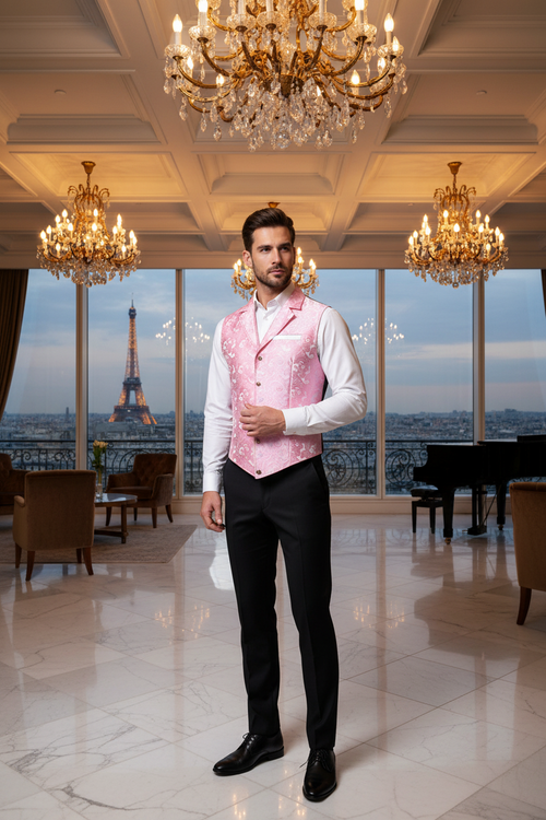 👑 KING JACQUARD — GILET SIGNATURE