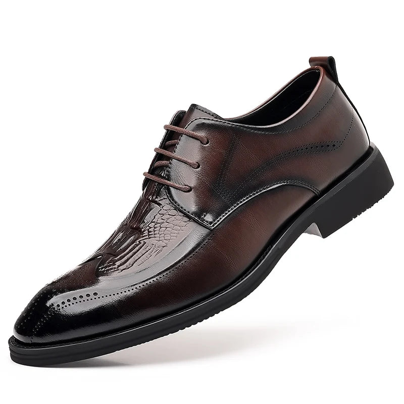 👑 King Derby Verni – Chaussure Banquet Prestige