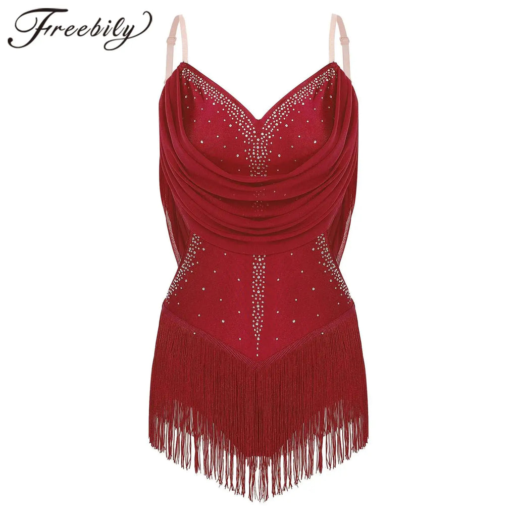 👑 QUEEN FRINGE — BODY DANSE FRANGES DRAPÉ COCKTAIL