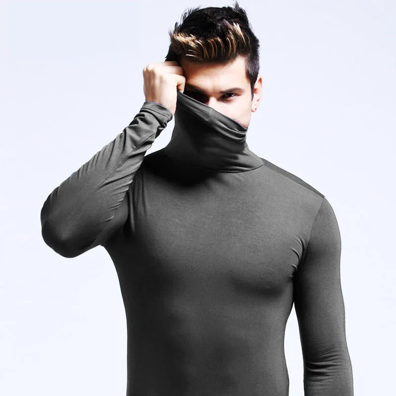 👑 KING TURTLENECK — COL ROULÉ SLIM FIT SIGNATURE