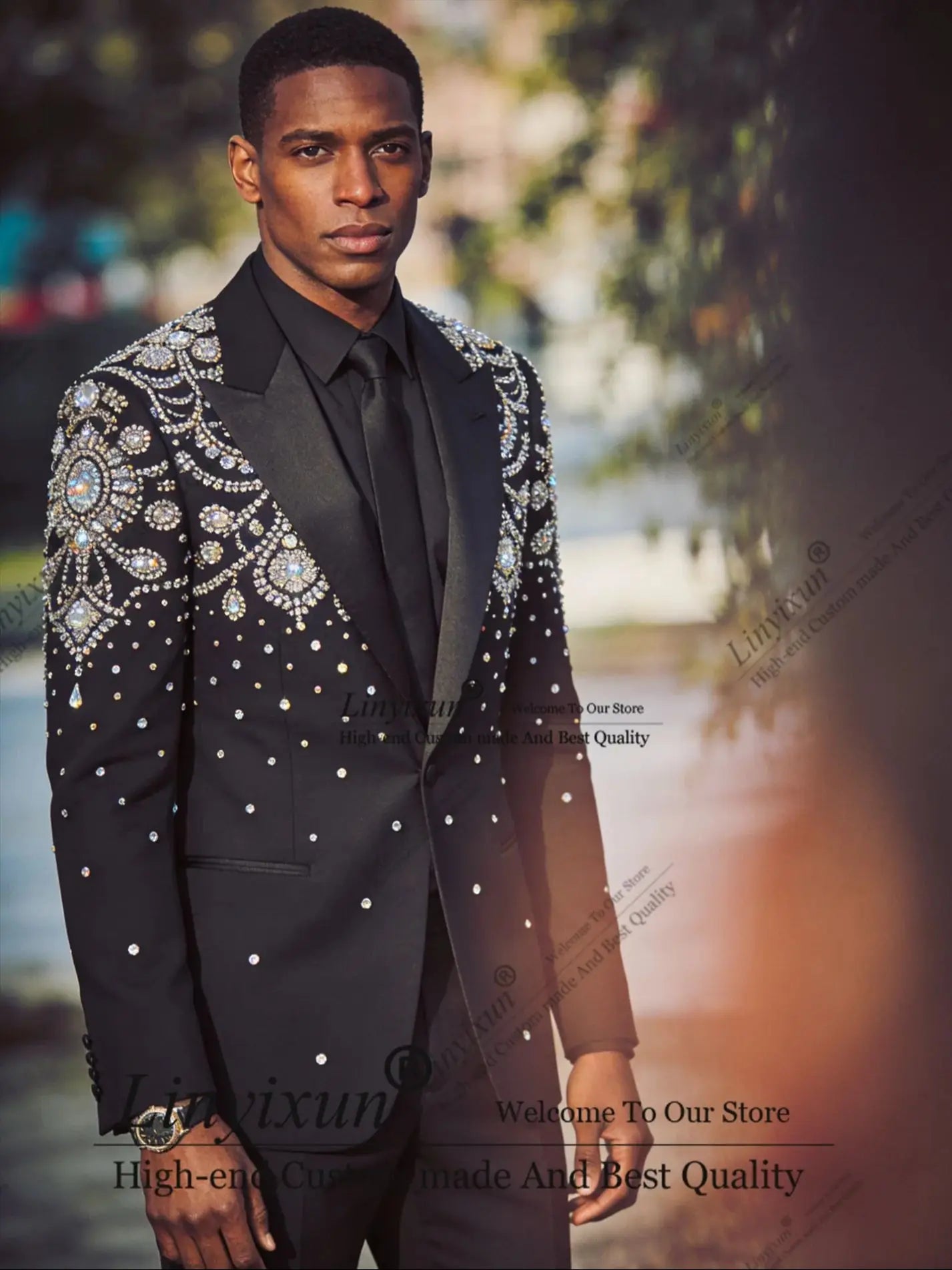 👑 KING SOVEREIGN SUIT — COSTUME SUR MESURE 2 PIÈCES SIGNATURE