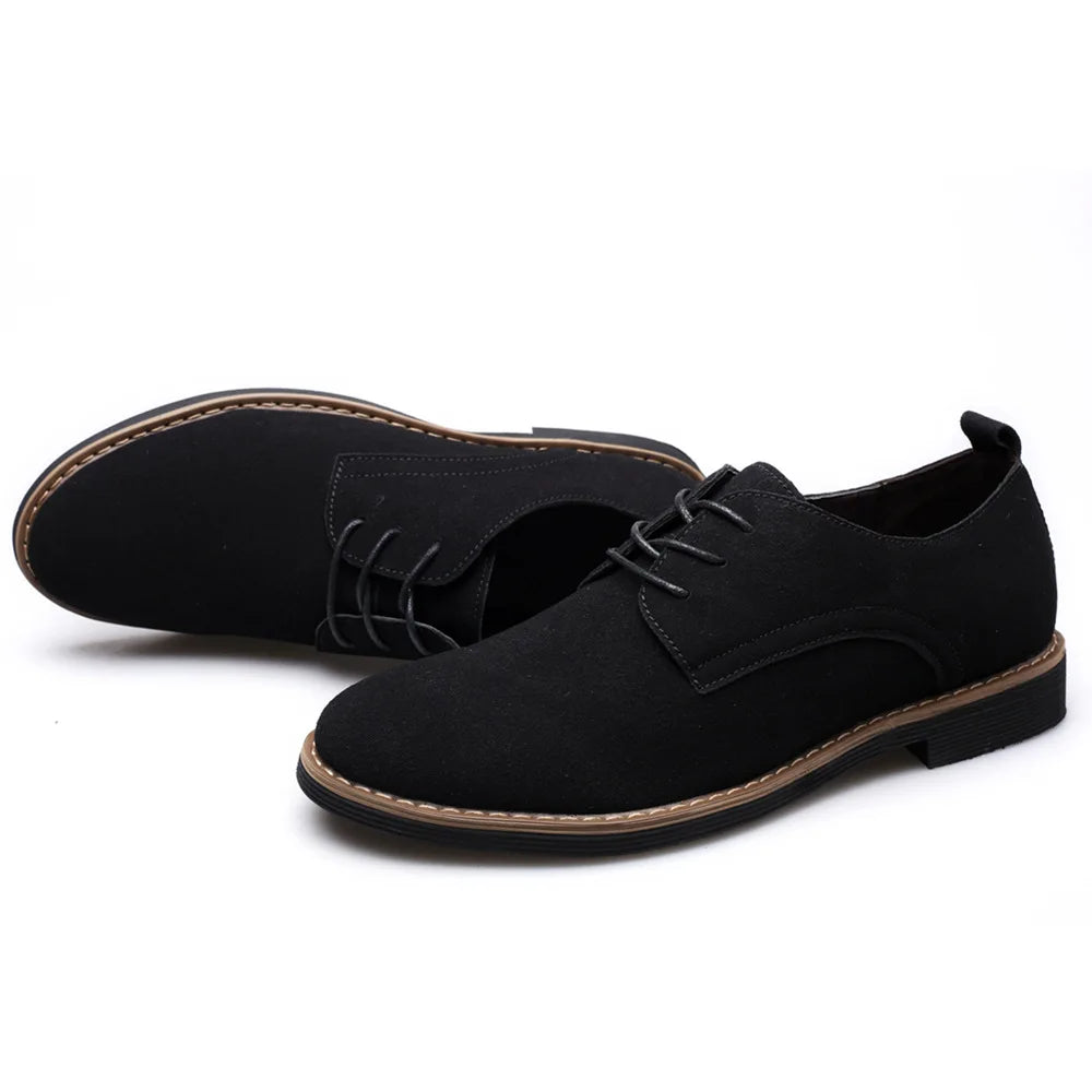 👑 Royal Oxford Suede – Grande Taille Disponible