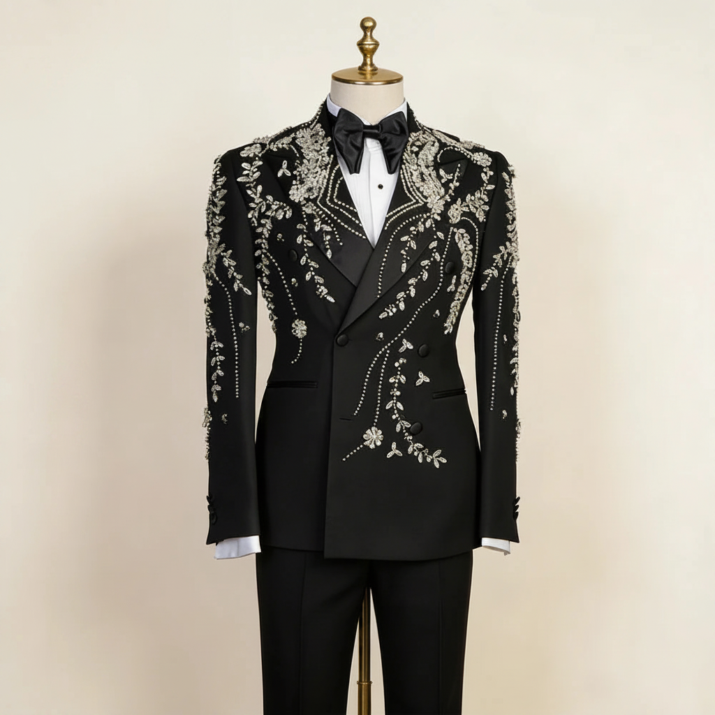 👑 King Crystal Double – Tuxedo Marié Prestige