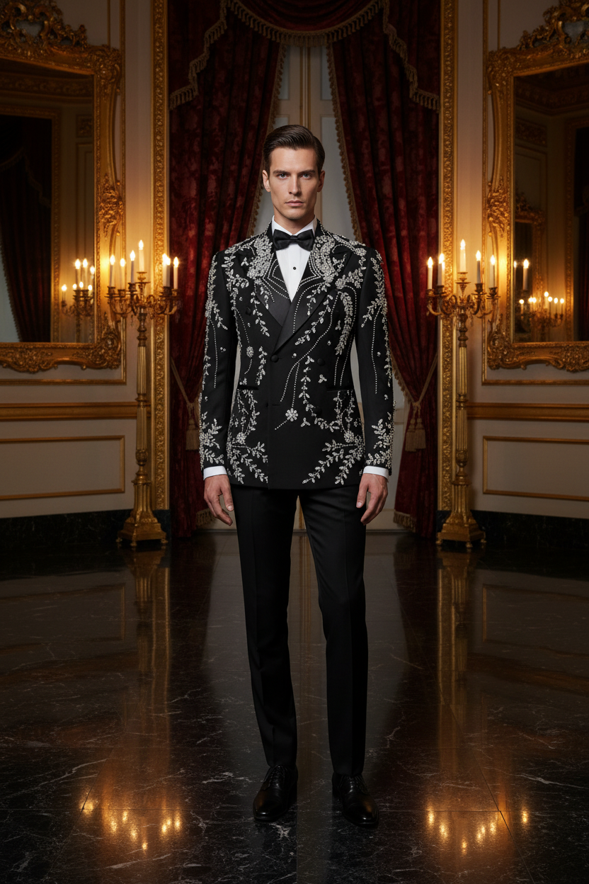 👑 King Crystal Double – Tuxedo Marié Prestige