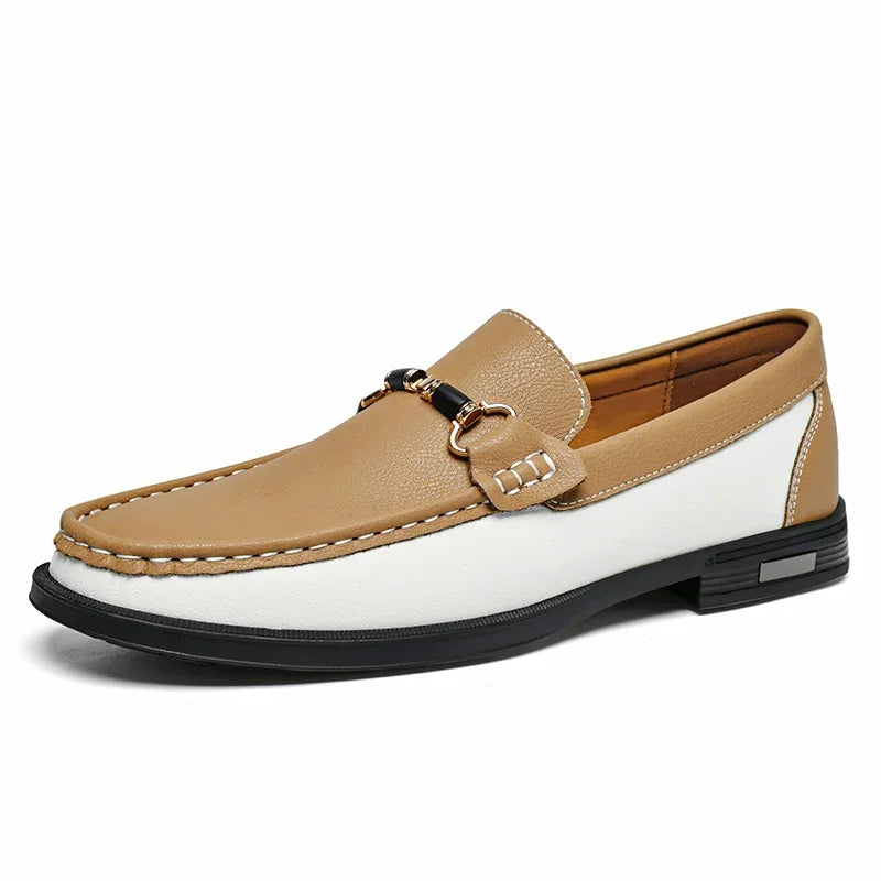 👑 King Loafer Boucle – Mocassin Cuir Premium
