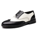 👑 ROYAL BROGUE OXFORD — CHAUSSURES HOMME CUIR BOUT POINTU ÉLÉGANTES