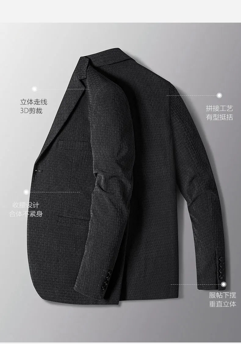 👑 KING TAILORED BLAZER — VESTE HOMME ÉLÉGANTE COUPE AJUSTÉE