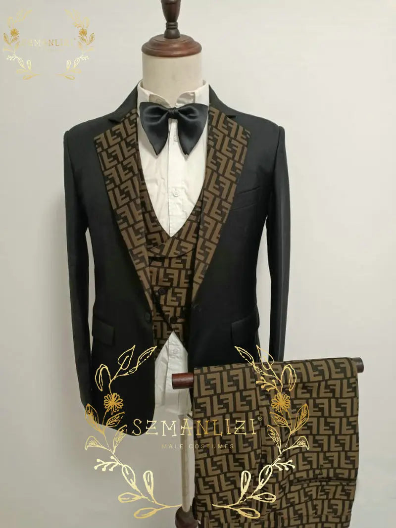 👑 King Léopard Or – Costume 3 Pièces Audace
