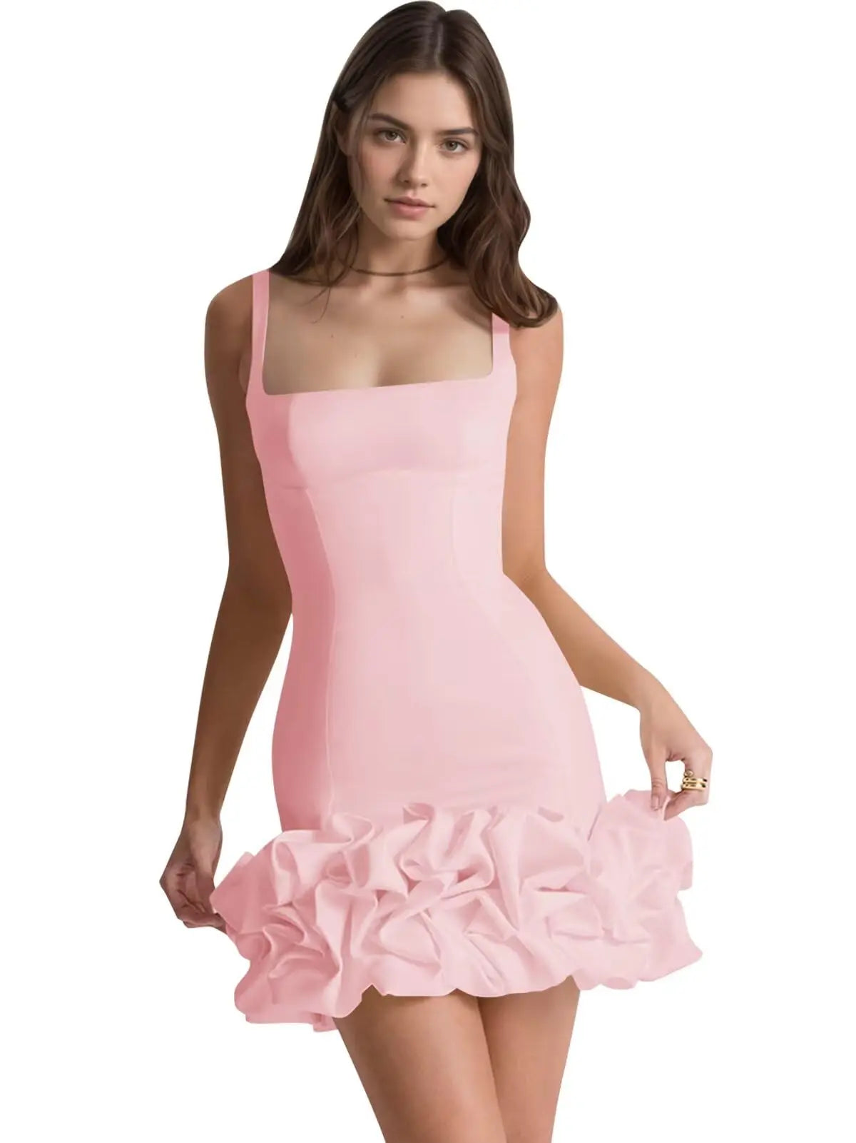 👑 QUEEN SATIN FLEURS 3D — CORSET SIGNATURE RUNWAY EDITION